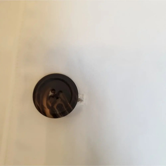 Ralph Lauren White Military Chino Jacket 14 - Picture 8 of 8